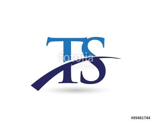 TS Logo - TS Logo Letter Swoosh Stock Image And Royalty Free Vector Files
