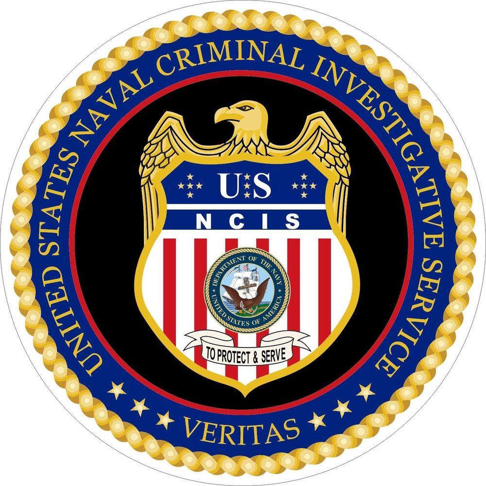 NCIS Logo - U.S. NCIS Naval Criminal Investigative Service Logo Decals
