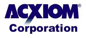 Acxiom Logo - Acxiom Corp. project