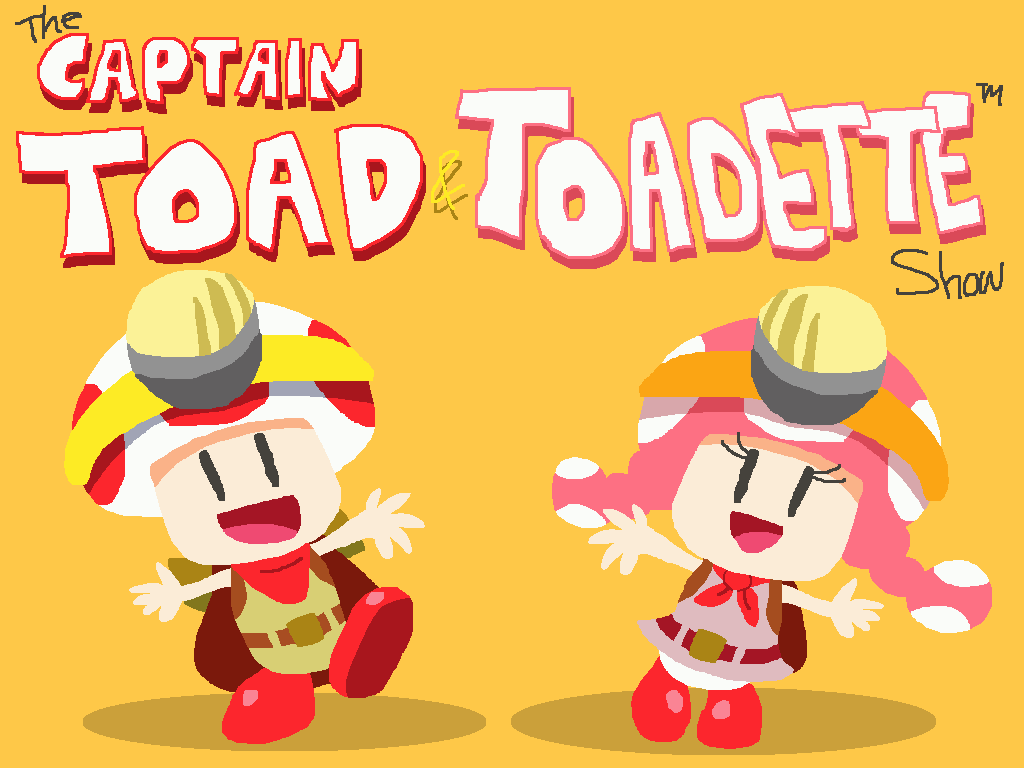 TOADETTE Logo - The Captain Toad and Toadette Show Logo by PokeGirlRULES on DeviantArt
