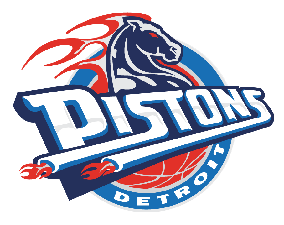 Complicated Logo - Detroit Pistons Logo | Edmond Siu