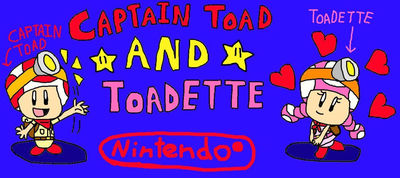 TOADETTE Logo - Captain Toad and Toadette Logo by PokeGirlRULES on DeviantArt