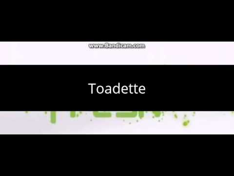 TOADETTE Logo - Toadette Tv Logo - YouTube