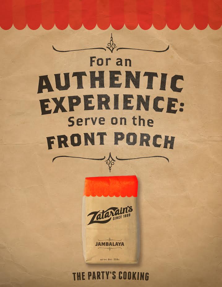 Zatarain's Logo - Zatarain's: Experience & Campaign — Eliza Hadjis