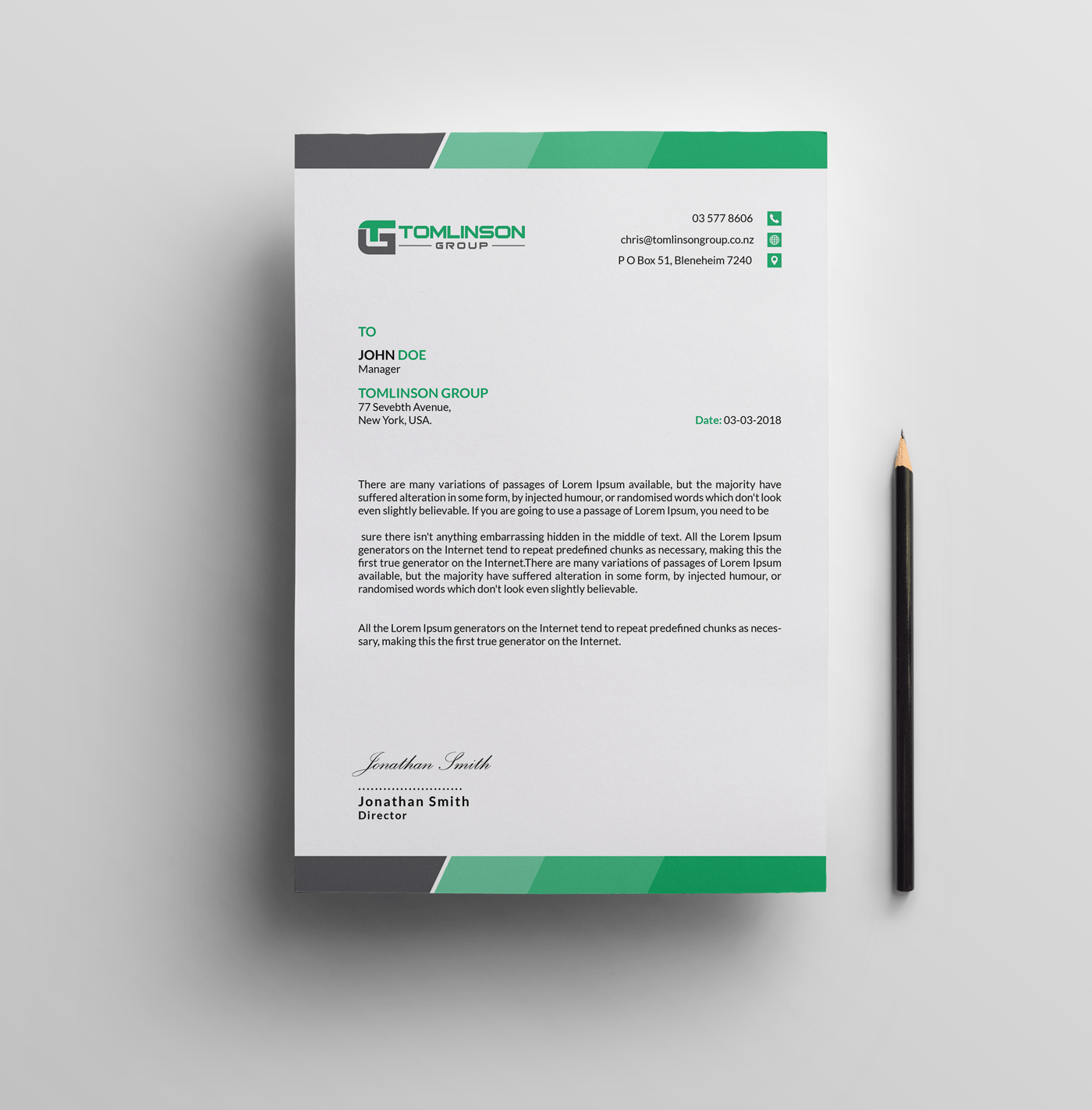 TechArt Logo - Bold, Modern, Investment Letterhead Design for Tomlinson Group