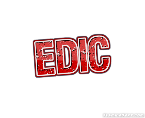 Edic Logo - Edic Logo | Free Name Design Tool from Flaming Text