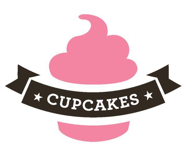 Cupcake Logo - nice vector, recognizable yet simple | Bakery Dream | Bakery logo ...