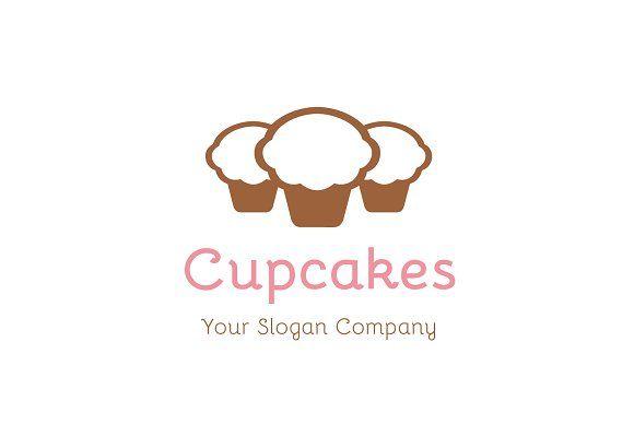 Cupcake Logo - Cupcake Logo ~ Logo Templates ~ Creative Market