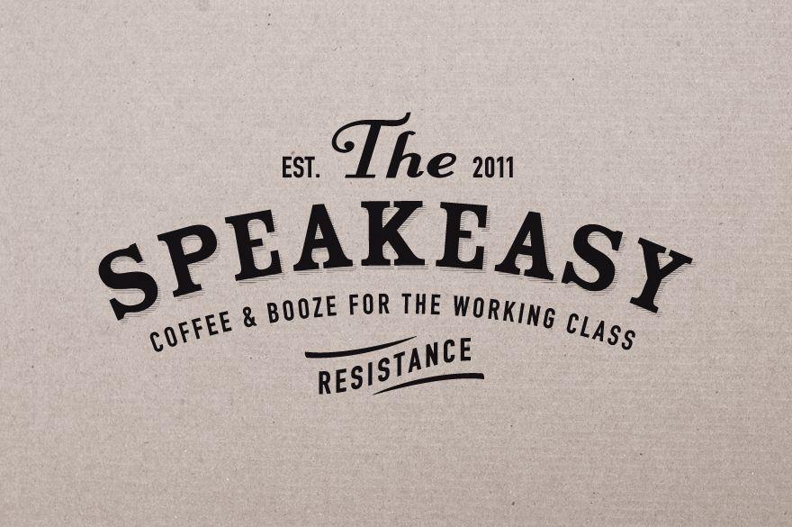 Speakeasy Logo - prohibition era design. The Speakeasy on Creattica: Your