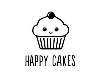 Cupcake Logo - Muffin logo | Etsy