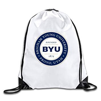 Medallion Logo - Amazon.com: GIGIFashion BYU Medallion Logo Drawstring Backpacks/Bags ...