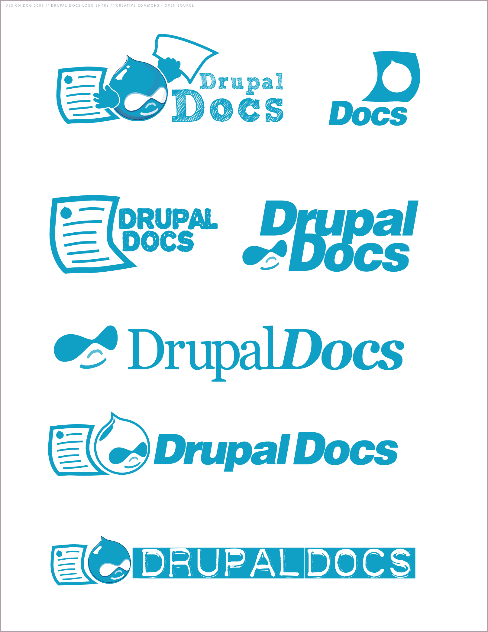 Documentation Logo - Drupal Documentation Logos
