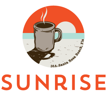 Sunrise Logo - Sunrise Logo Web. Sunrise Coffee 30A