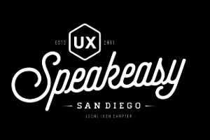 Speakeasy Logo - San Diego's local IxDA Chapter - UX Speakeasy