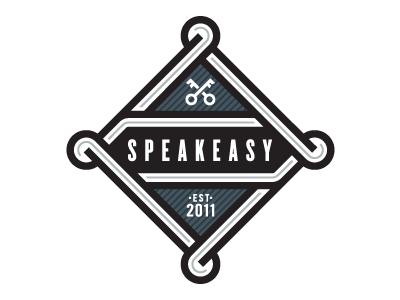 Speakeasy Logo - Speak Easy Logo | Roaring 20's Party | Logos, Branding, Design