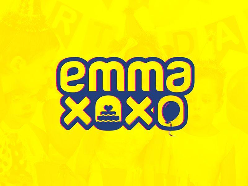 Xoxo Logo - Emma Xoxo logo by Ulzii Enkhbaatar | Dribbble | Dribbble