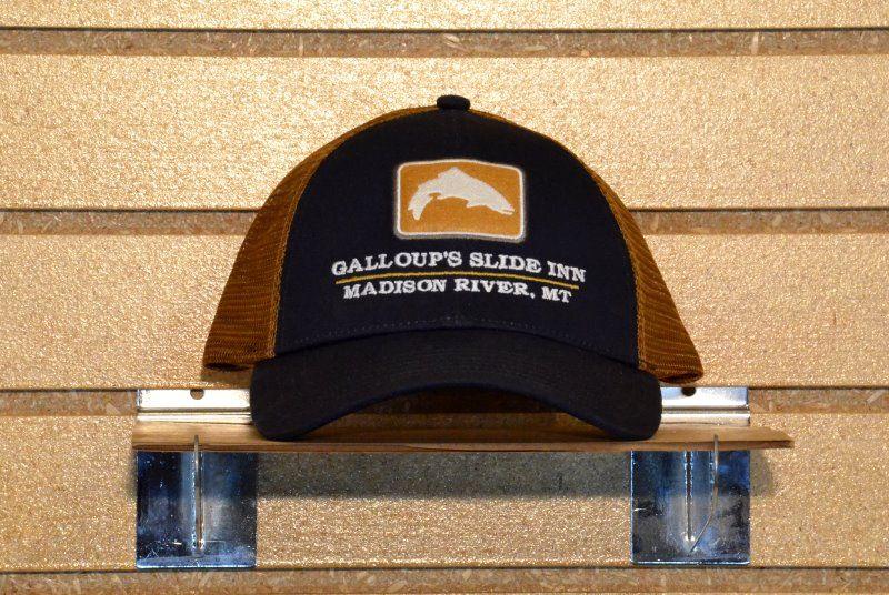 Simms Logo - Simms Trout Trucker with Slide Inn Logo - Galloup's Slide Inn | Hats