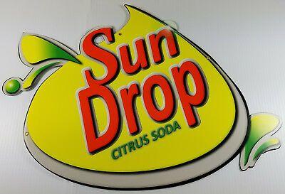 Sundrop Logo - SUNDROP CITRUS SODA POP MODERN DROP LOGO 14x20 HEAVY DUTY METAL ...