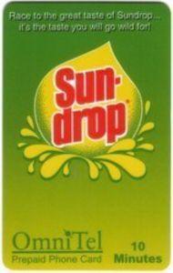 Sundrop Logo - Phonecard: Sun-drop Beverages (Large Logo) (OmniTel (OMN), United ...