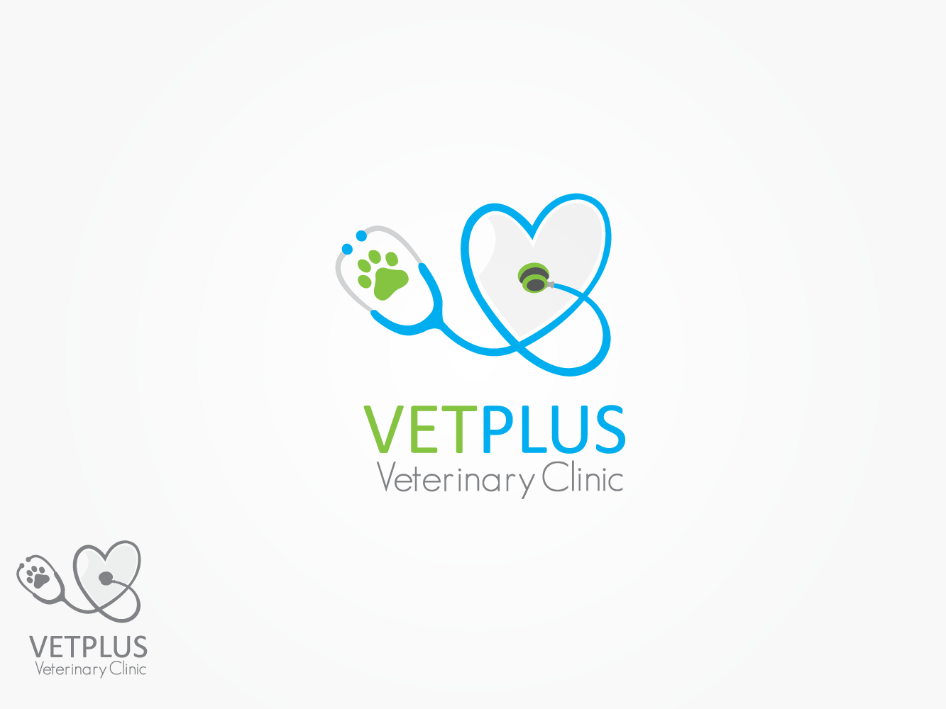 Vet Logo - Logo Design. 'Vet Plus Veterinary Clinic' design project