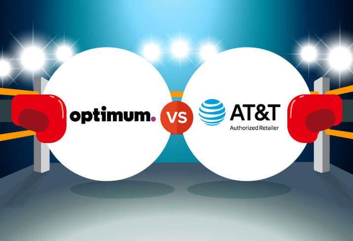 U-verse Logo - Optimum vs. AT&T U-verse | CableTV.com