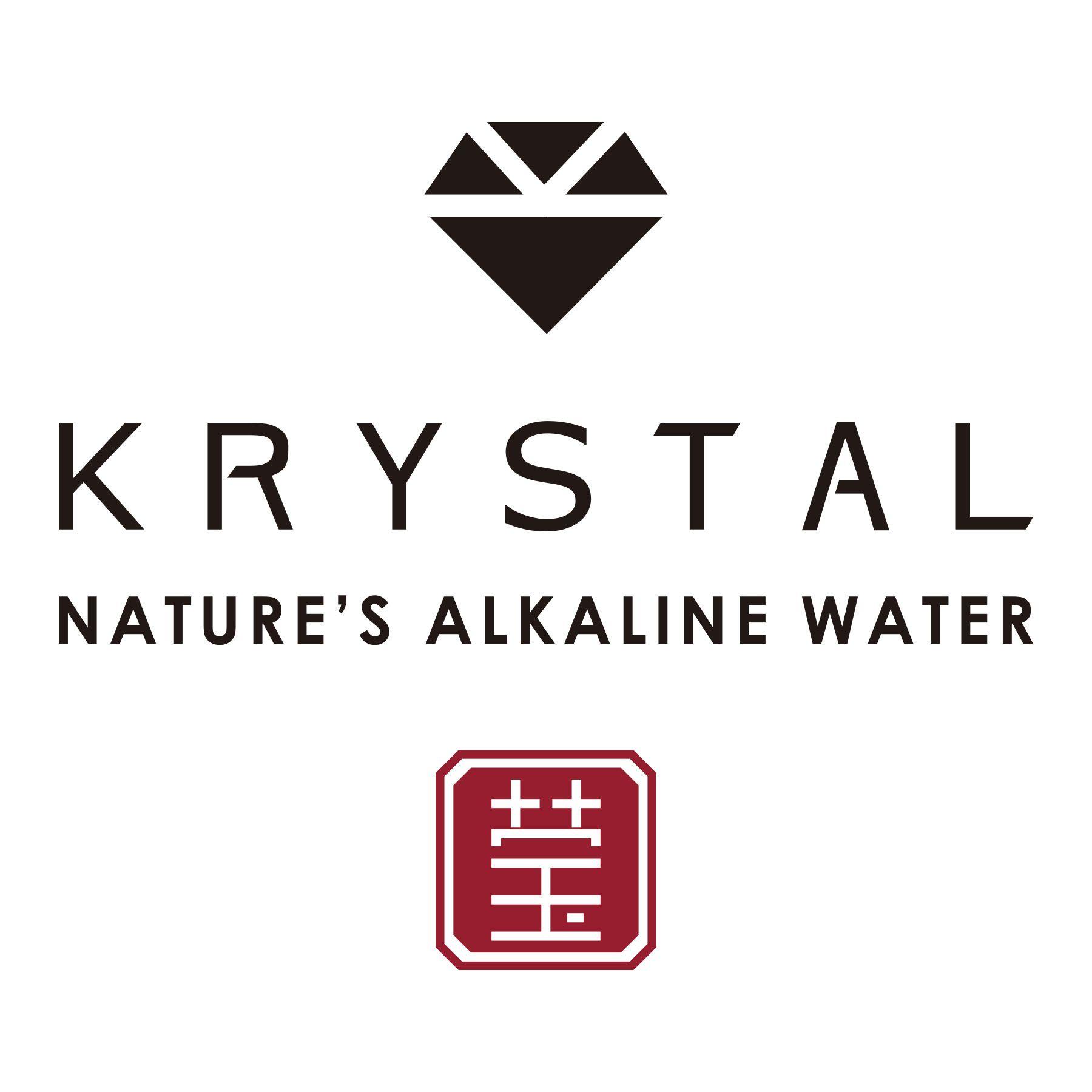 Krystal's Logo - KRYSTAL Nature's Alkaline Water Packaging