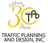 TPD Logo - Traffic Planning and Design Inc