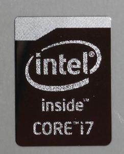 I7 Logo - Intel Core i7 Logo Chrome Metal Sticker / Haswell Case Badge ...