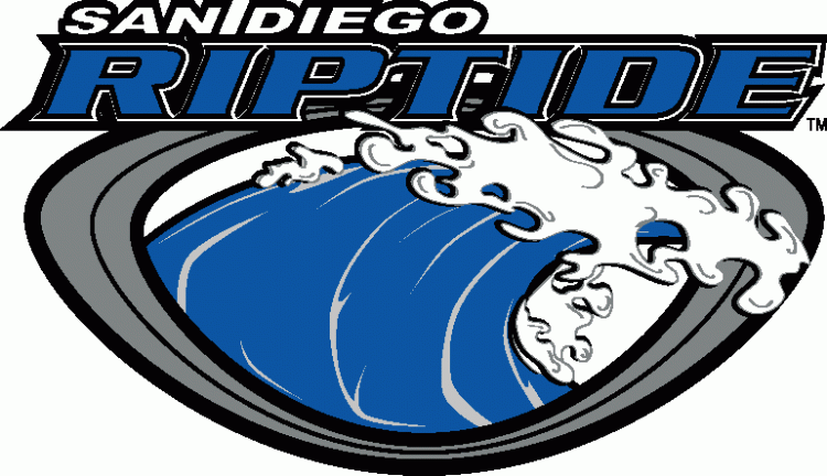 Riptide Logo - San Diego Riptide Primary Logo - Arena Football 2 (AF2) - Chris ...