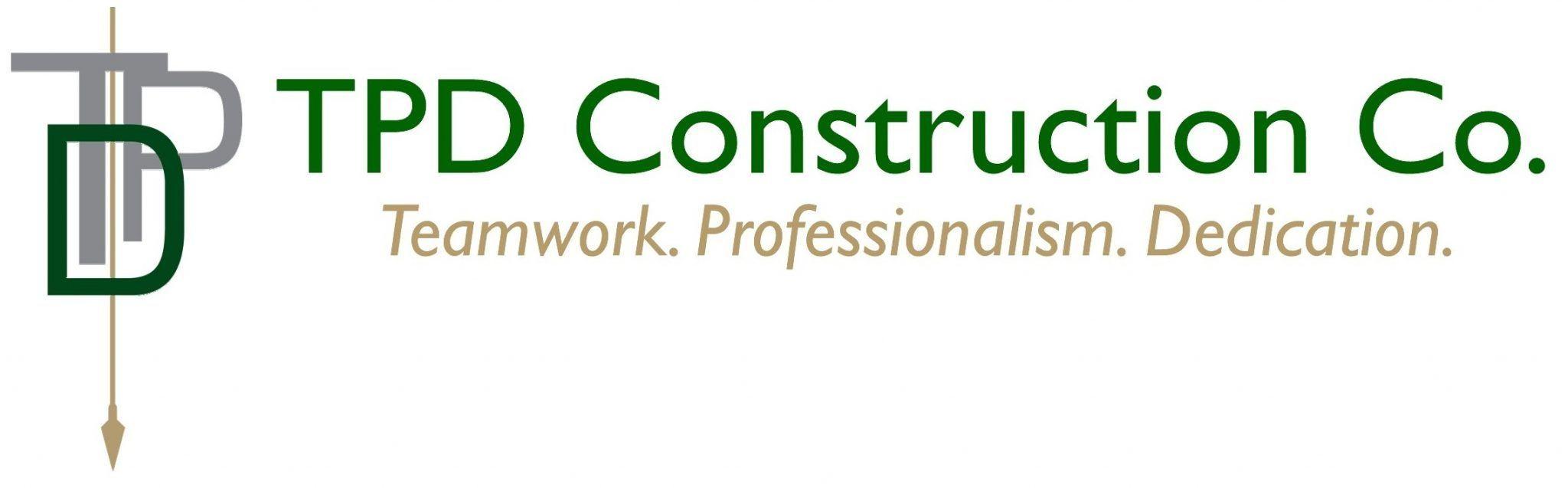 TPD Logo - TPD Construction Co. | TPD Logo