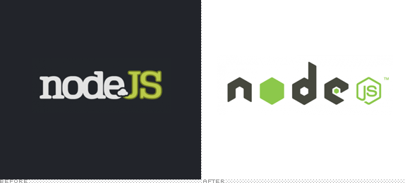 Node.js Logo - Brand New: The Internet Called, it wants its Hexagons Back