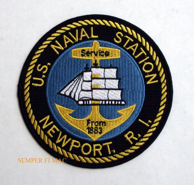 CNIC Logo - US Naval Station Newport RI Patch NAVSTA USS Cnic War College OCS ...