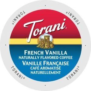 Torani Logo - Torani French Vanilla Coffee 96 Keurig K cup Pods Pick Any Size FREE ...