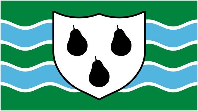 WORCS Logo - Worcestershire Flag | British County Flags