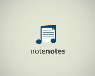 Note Logo - 50 Awesome Music Note Logo Designs | Designbeep