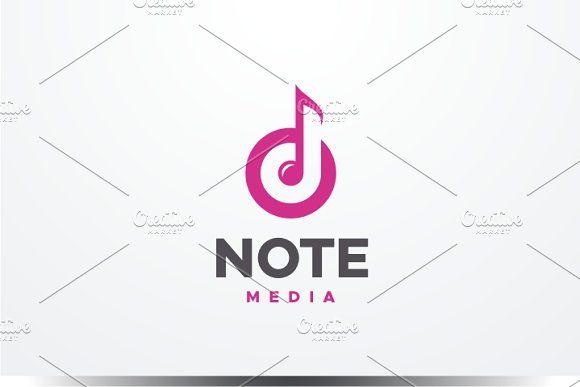 Note Logo - Music Note Logo ~ Logo Templates ~ Creative Market