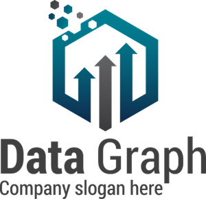 Graph Logo - Abstract Data Graph Logo Vector (.AI) Free Download