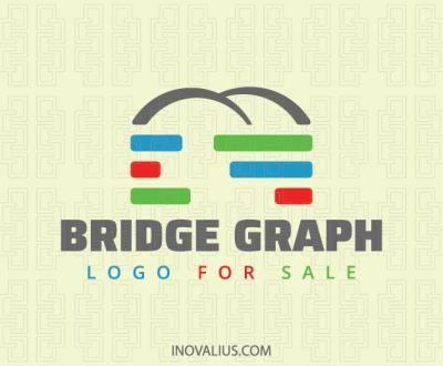 Graph Logo - Bridge Graph Logo For Sale | Inovalius