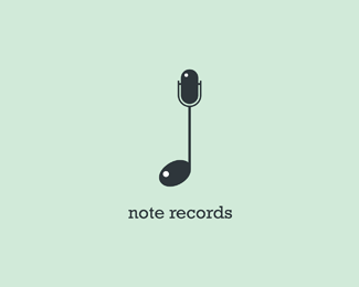Note Logo - Logopond - Logo, Brand & Identity Inspiration (Note Records)