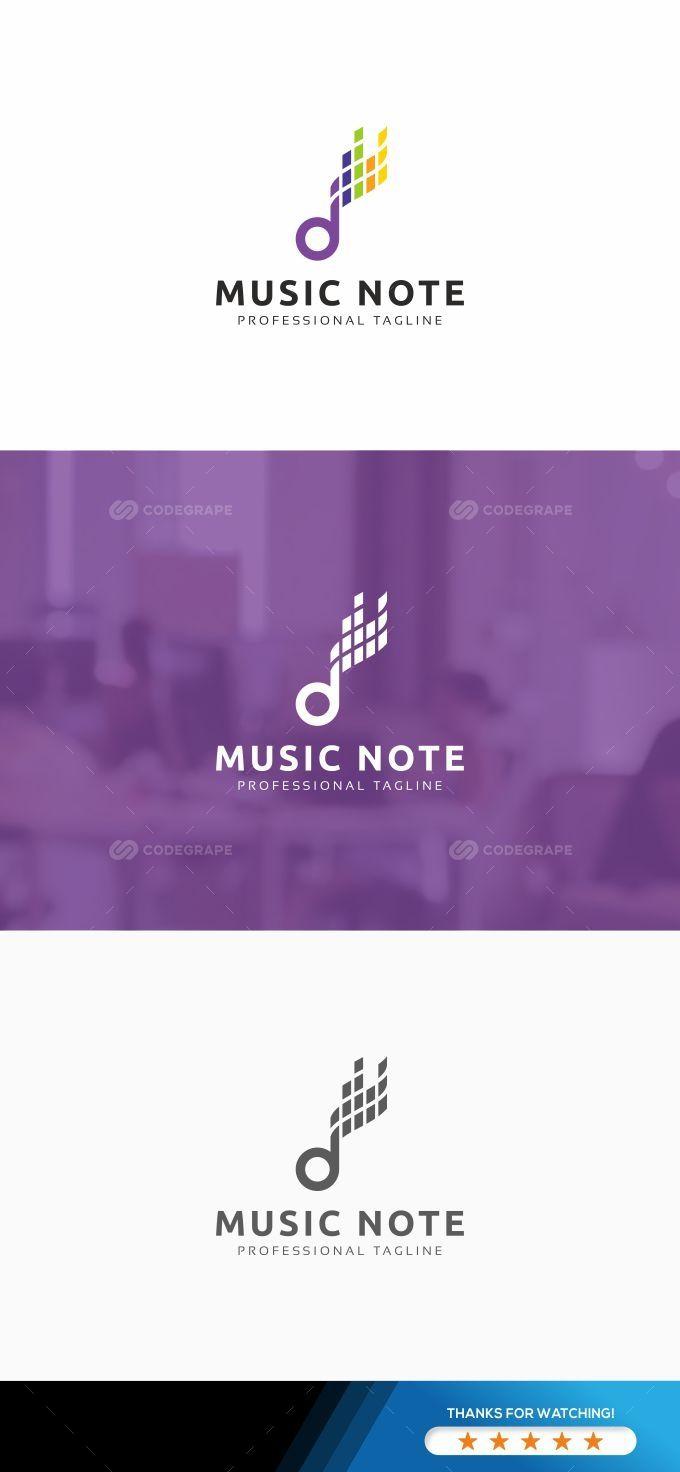 Note Logo - Music Note Logo - Print | CodeGrape