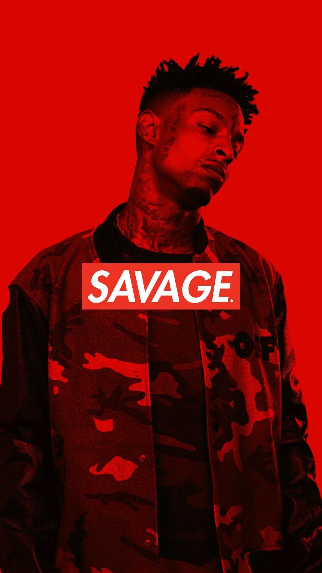 21 Savage Logo - Savage IPhone Wallpaper Savage box logo. IPhone Wallpaper
