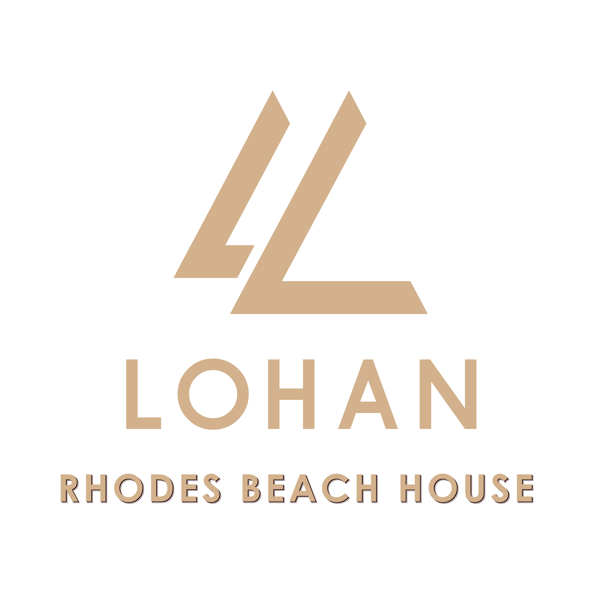 Rhodes Logo - Lohan Rhodes Beach House