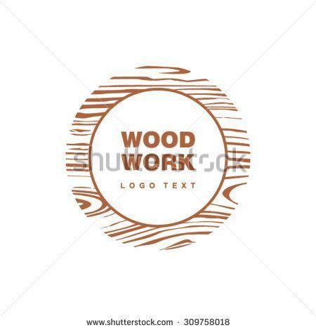 Woodwork Logo - Woodwork logo in circle with wooden pattern | Woodcraft Plans ...