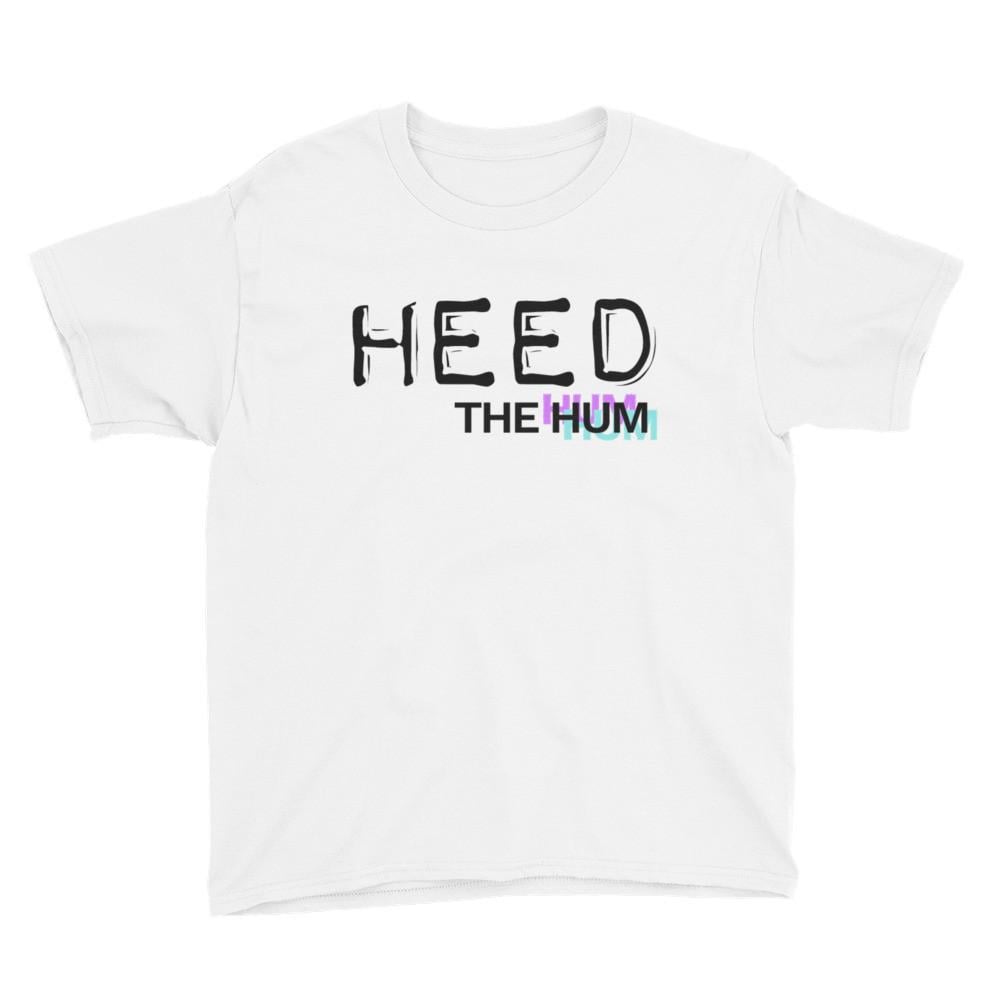 Hum Logo - Heed The Hum Logo Youth T-Shirt – HEED THE HUM