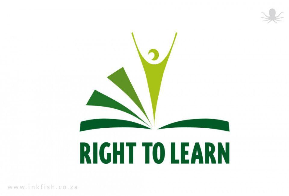 Learn Logo - Logo design, Right to Learn - INKFISH digital marketing