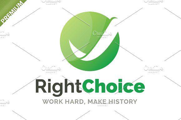 Right Logo - Right Choice Logo ~ Logo Templates ~ Creative Market