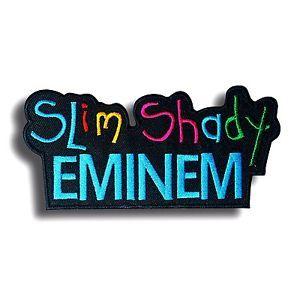 Shady Logo - EMINEM Slim Shady Rock Metal Music Band Logo Embroidery Patch Iron ...