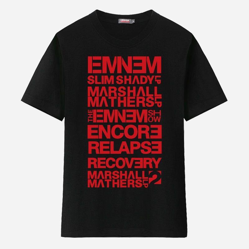 Shady Logo - Rapper Eminem Album Collection Slim Shady Recovery logo t shirts tee ...