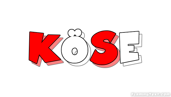 Kose Logo - Turkey Logo | Free Logo Design Tool from Flaming Text