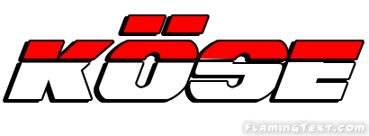 Kose Logo - Turkey Logo. Free Logo Design Tool from Flaming Text